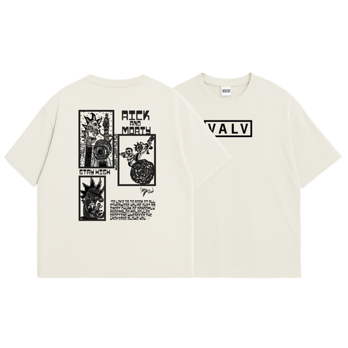 Rick and Morty Serigrafi