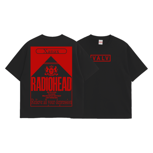Radiohead Band Serigrafi